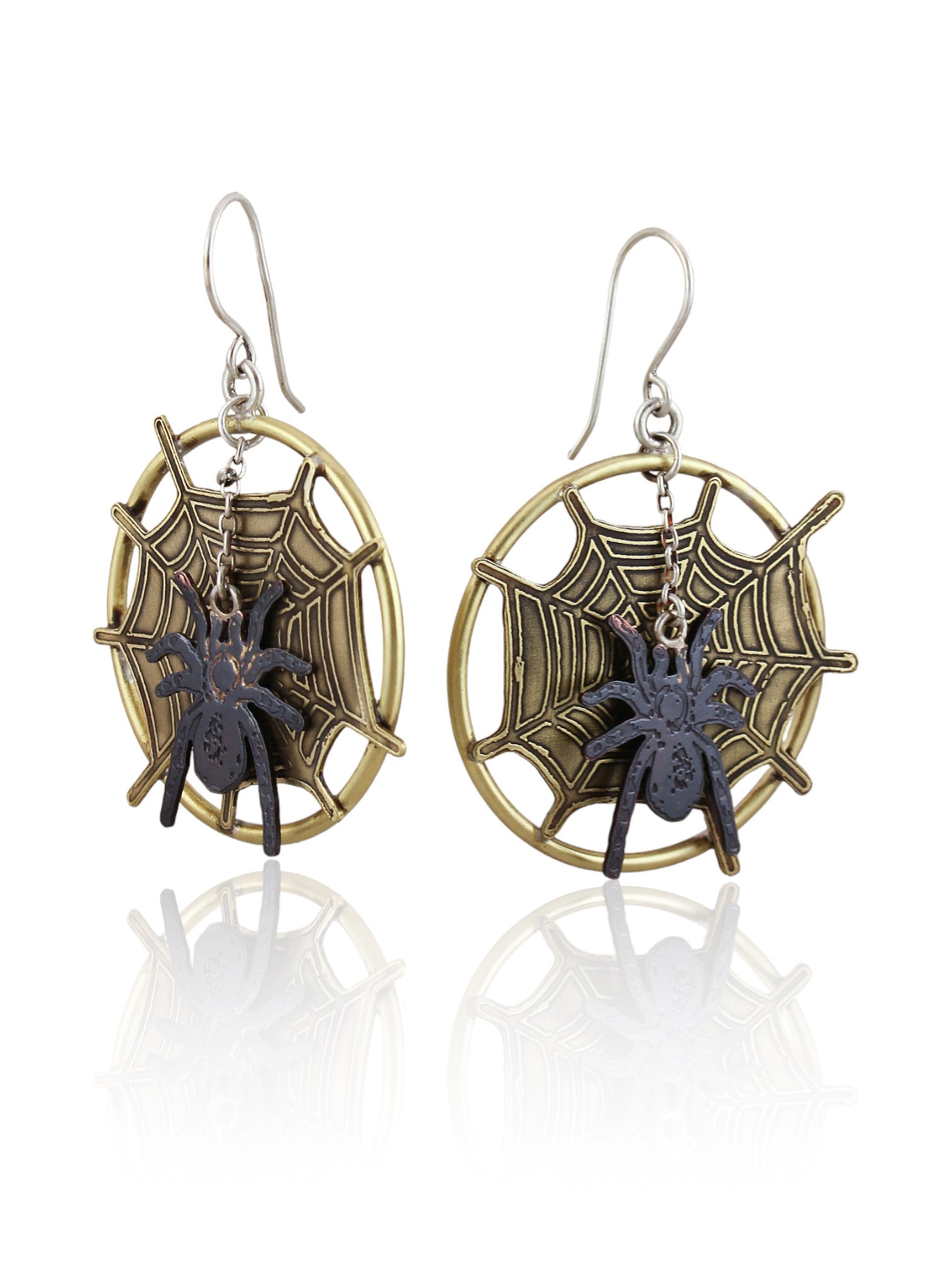 Spiderweb Dangle Earrings Creative Dexterity
