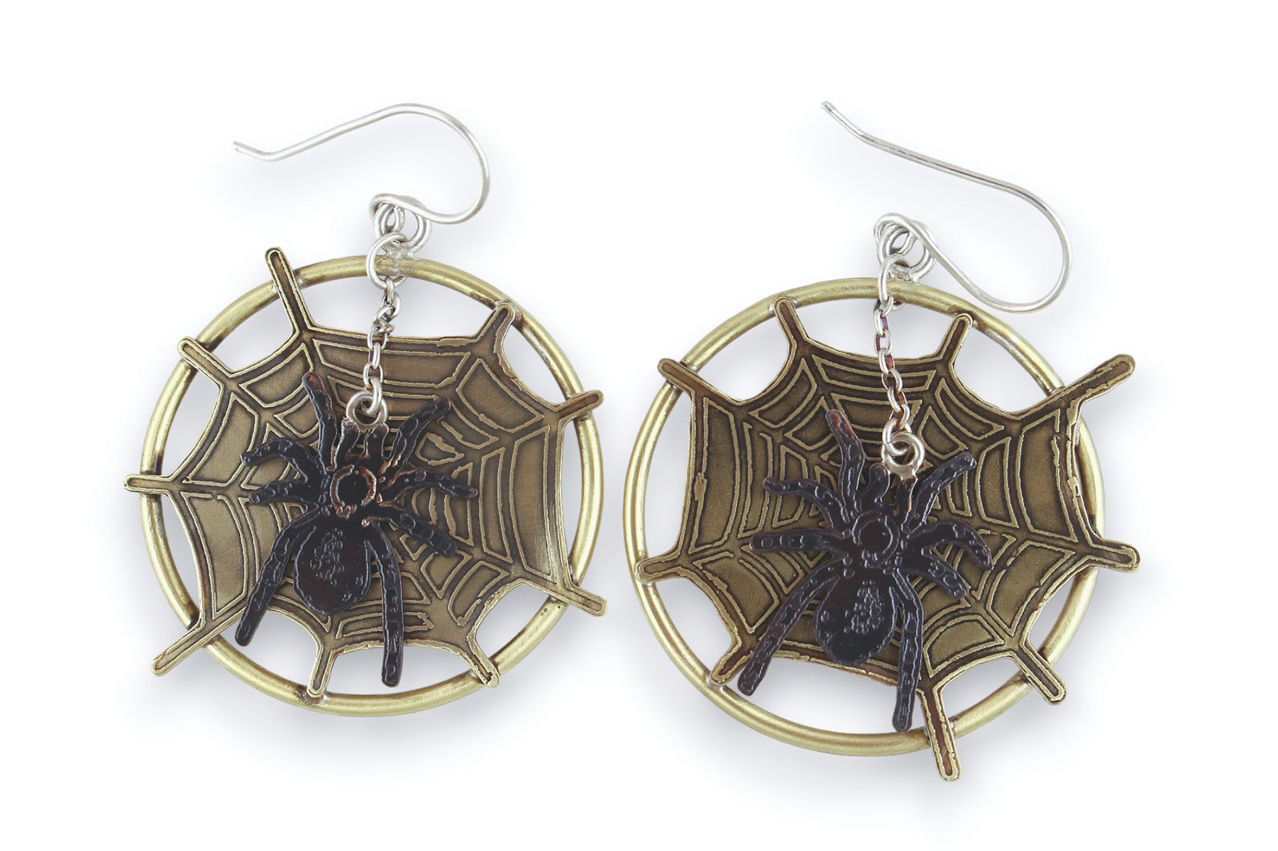 Spiderweb Dangle Earrings Creative Dexterity