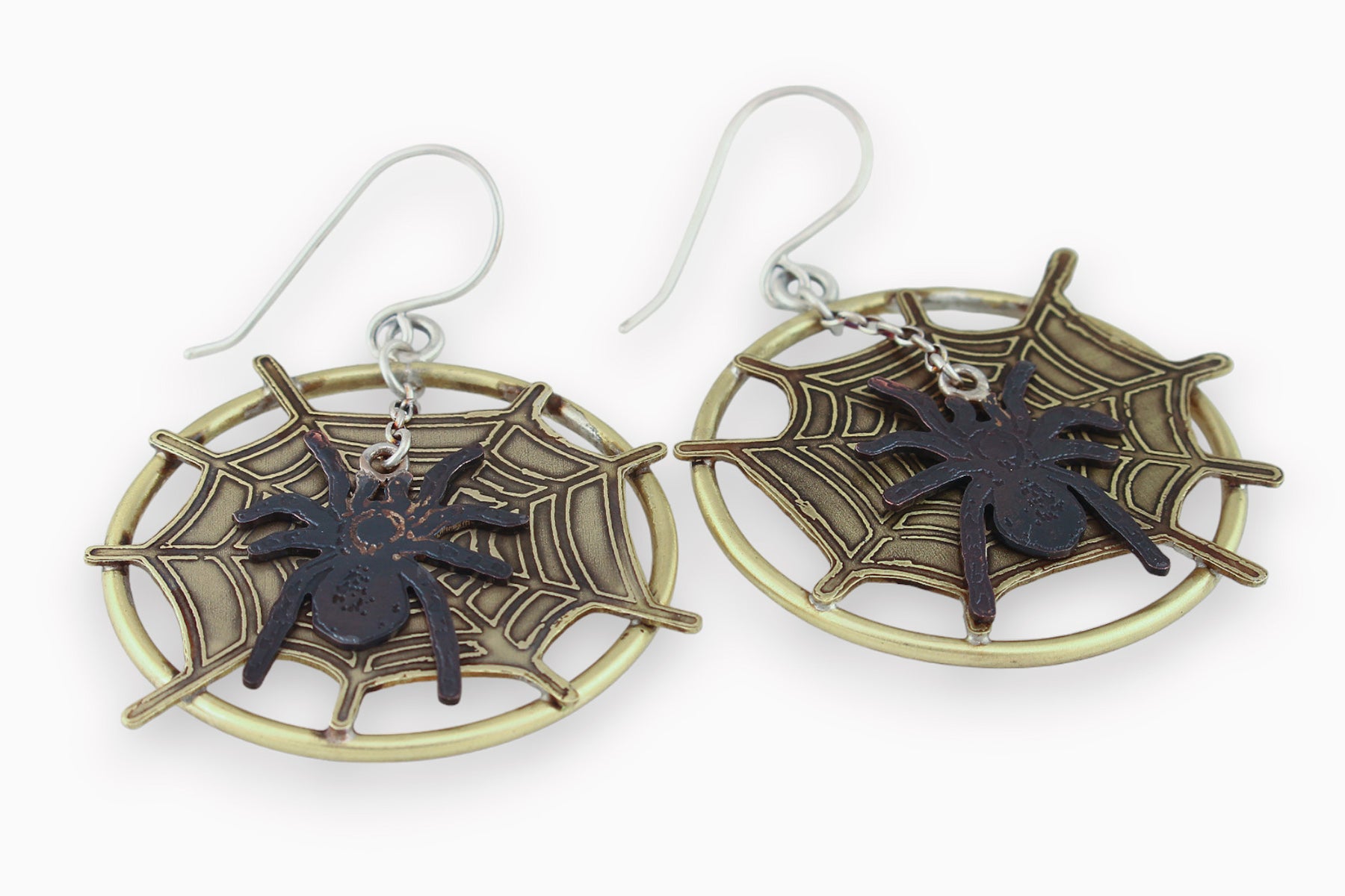 Spiderweb Dangle Earrings Creative Dexterity