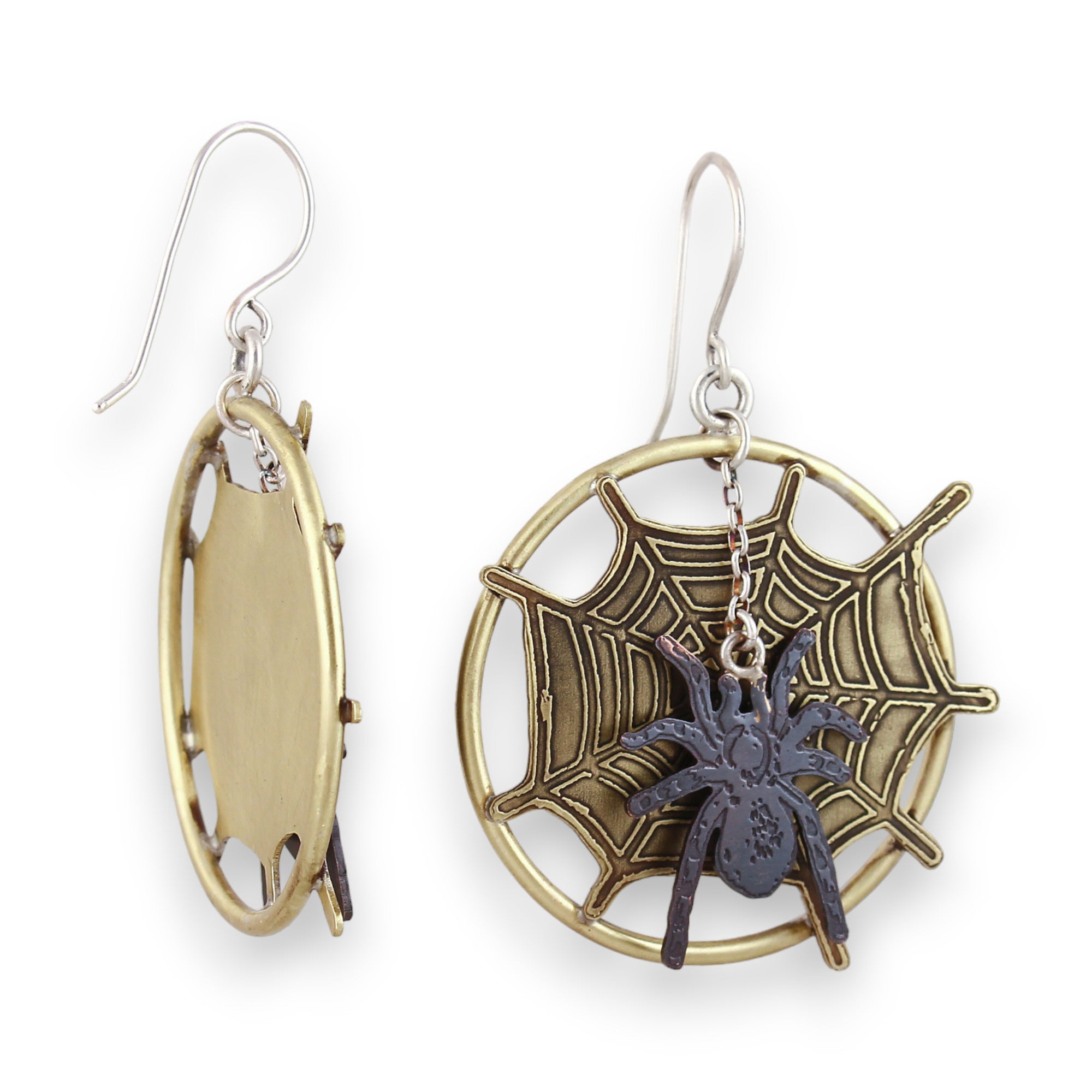 Spiderweb Dangle Earrings Creative Dexterity