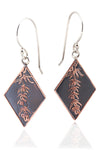 Botanical Wildflower Diamond Dangles