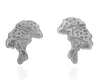 Mushroom Studs Sterling