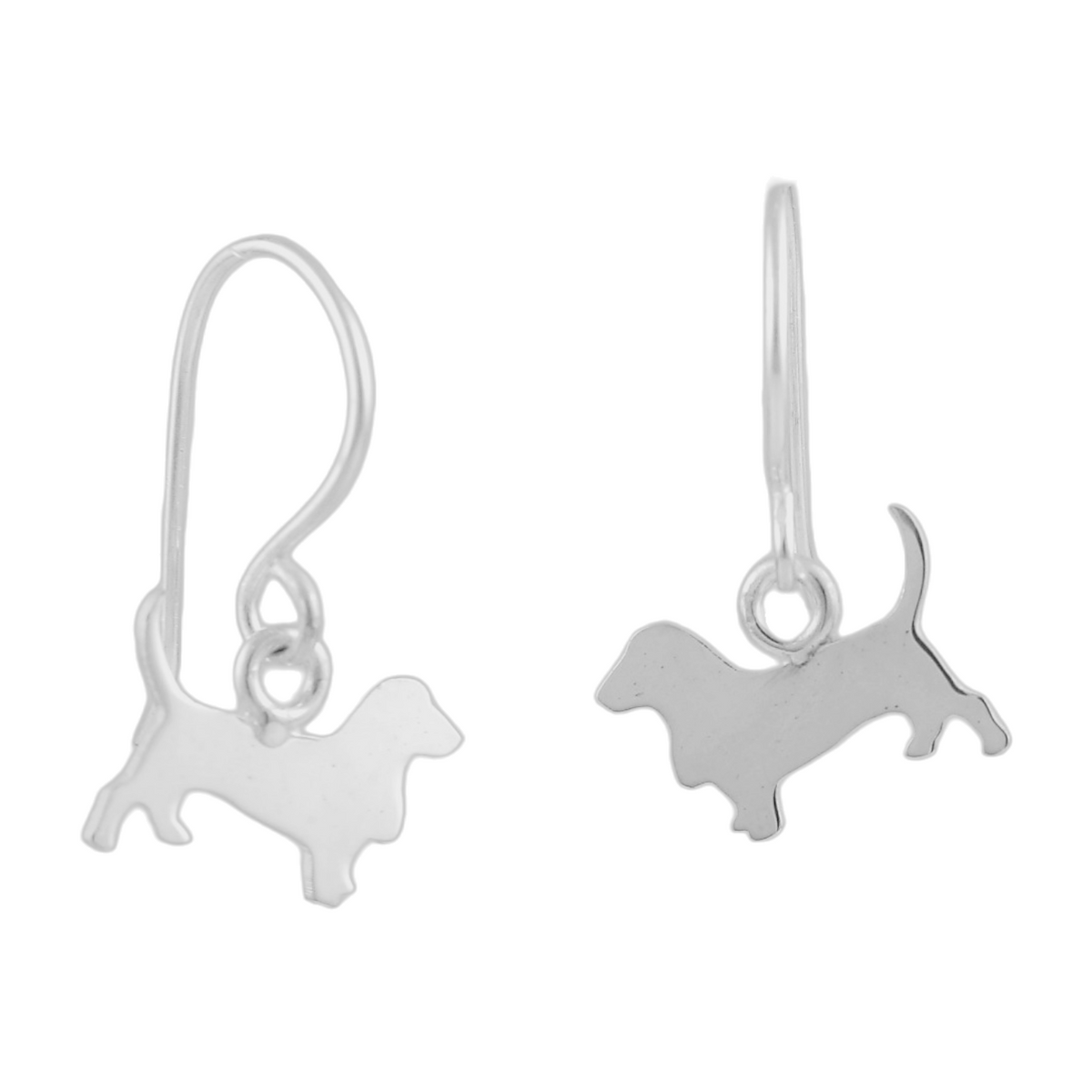 Basset Hound Dangle Earrings Creative Dexterity