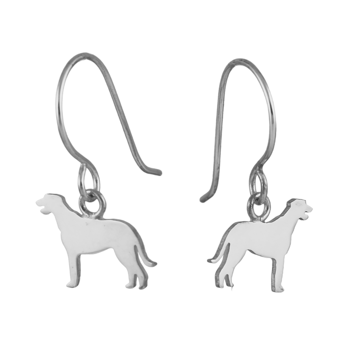 Irish Wolfhound Dangle Earrings Creative Dexterity