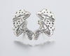 Mushroom Studs Sterling