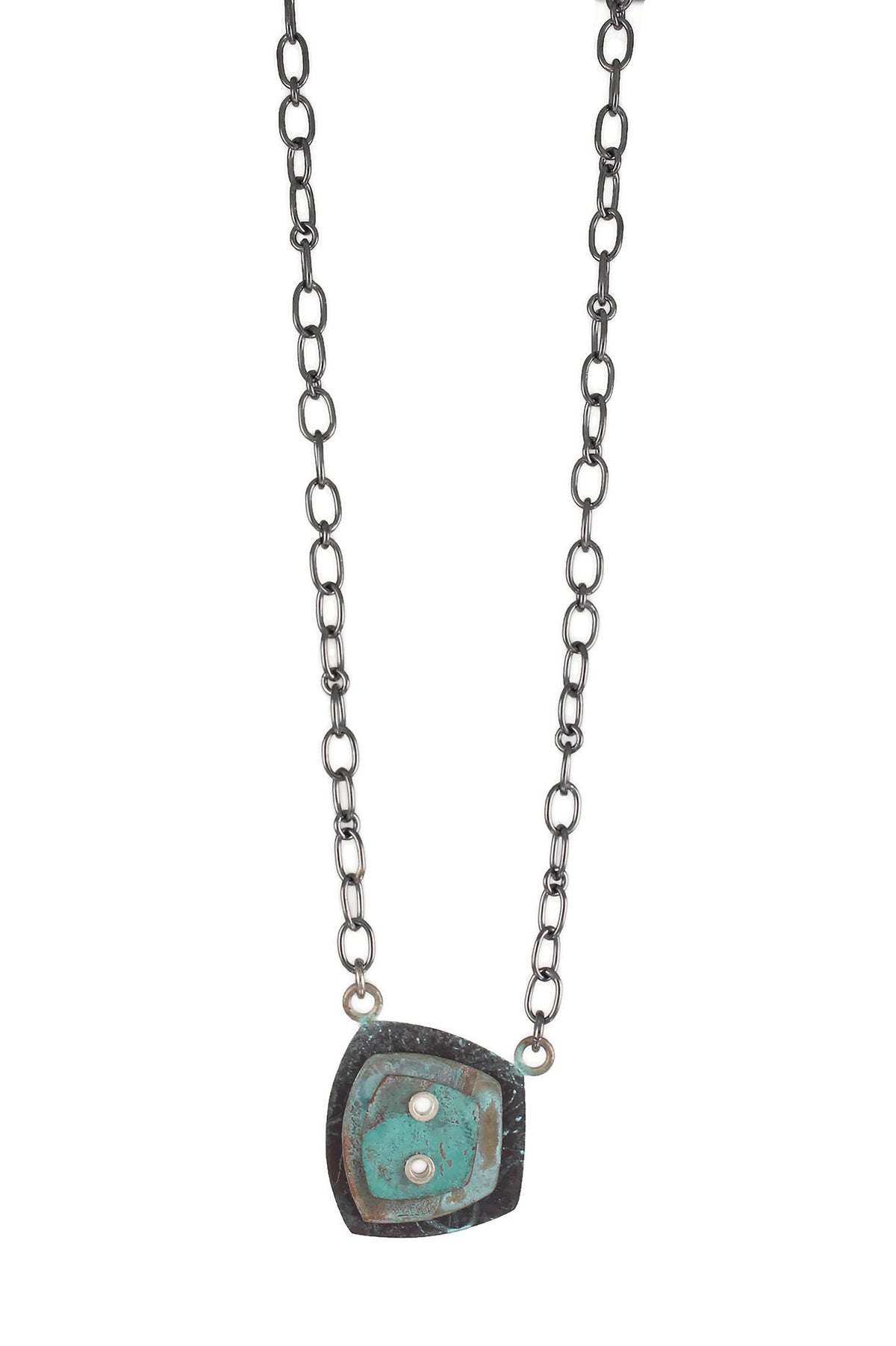 Patina 3-Layered Pendant: Mermaid Lagoon Creative Dexterity