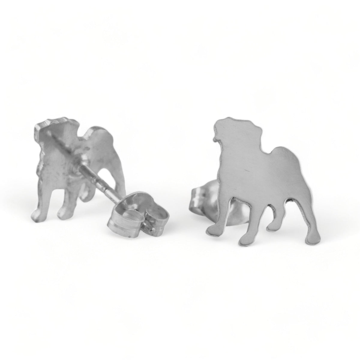 Pug Earring Studs Creative Dexterity
