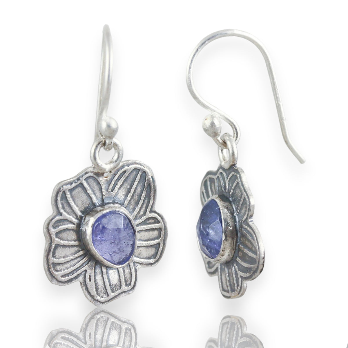 Tanzanite WildFlower Dangles Creative Dexterity
