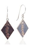 Botanical Wildflower Diamond Dangles