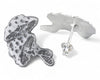Mushroom Studs Sterling