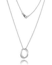 Absolute Cycle - Geometric Orb Pendant by Creative Dexterity - suspended on chain with shadow in background