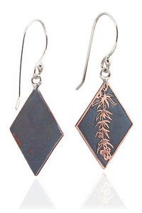 Botanical Wildflower Diamond Dangles