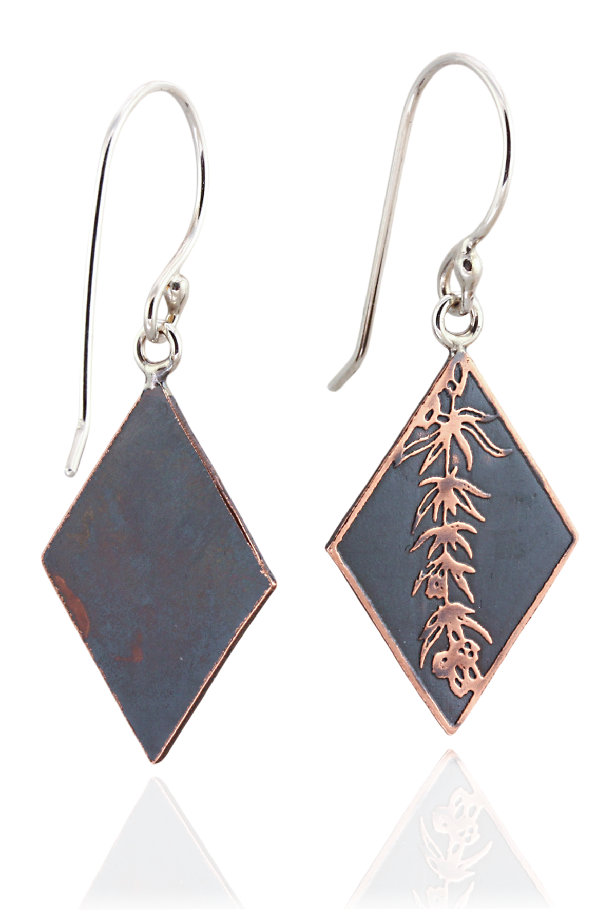 Botanical Wildflower Diamond Dangles