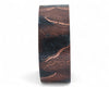 Rustic Blue Lined Landscape Cuff - Oxidized