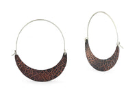 Geometric Path: Copper Hinge Hoops Creative Dexterity