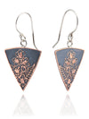Botanical Wildflower Triangle Dangles