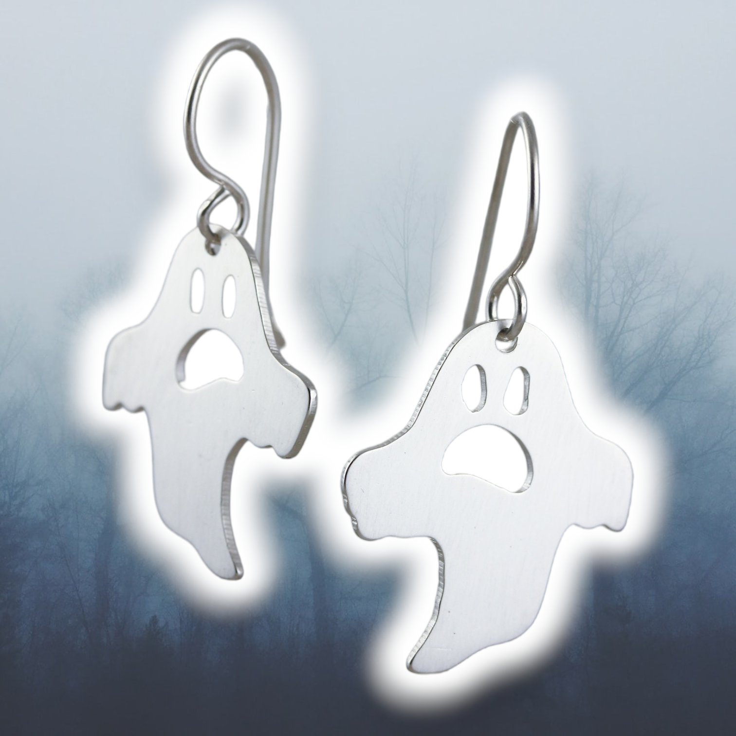 Ghost Drop Earrings