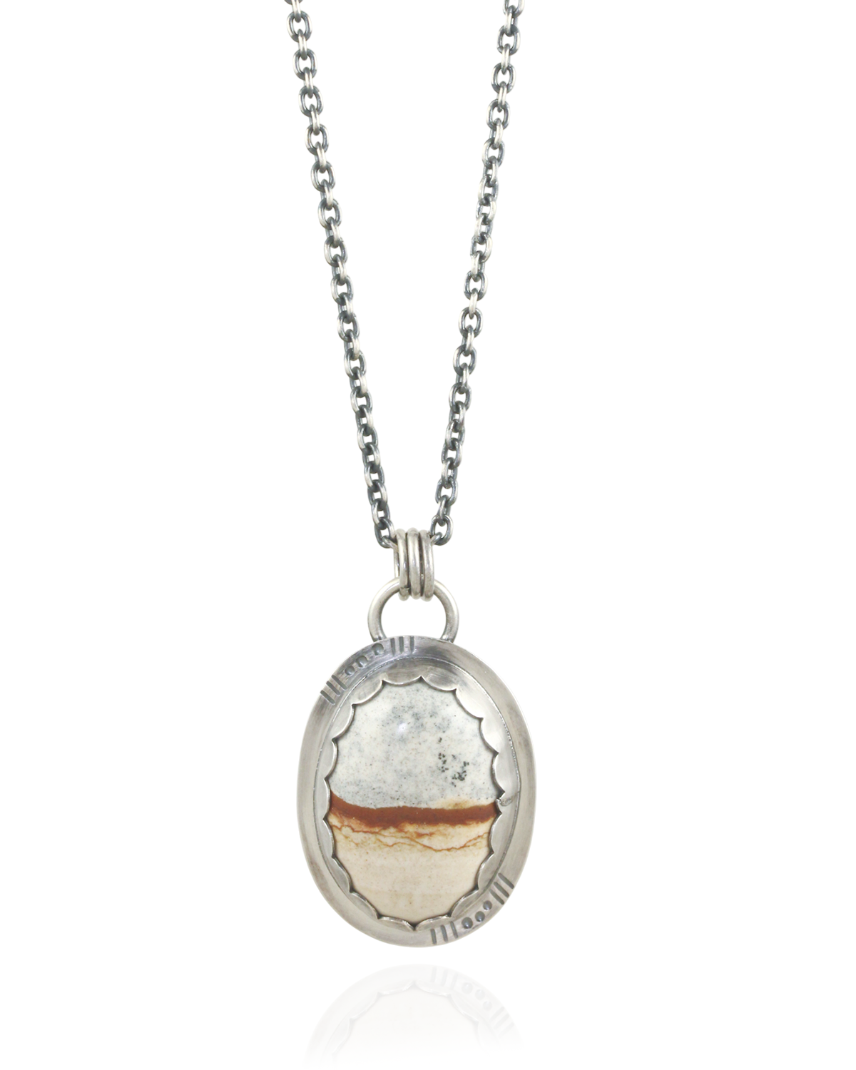 Dessert Portrait: Picture Jasper with Cactus Back