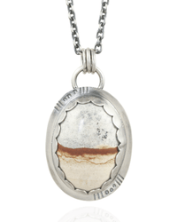 Dessert Portrait: Picture Jasper with Cactus Back
