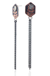 Botanical Kindred Skull Fringe Studs