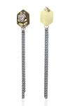 Botanical Kindred Skull Fringe Studs