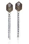 Botanical Kindred Skull Fringe Studs