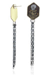 Botanical Kindred Skull Fringe Studs