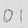 Two-Toned Forged Arch Shape Dangles