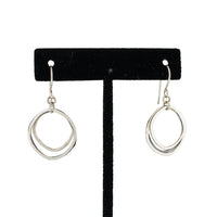 Two-Toned Forged Rounded Square Dangles