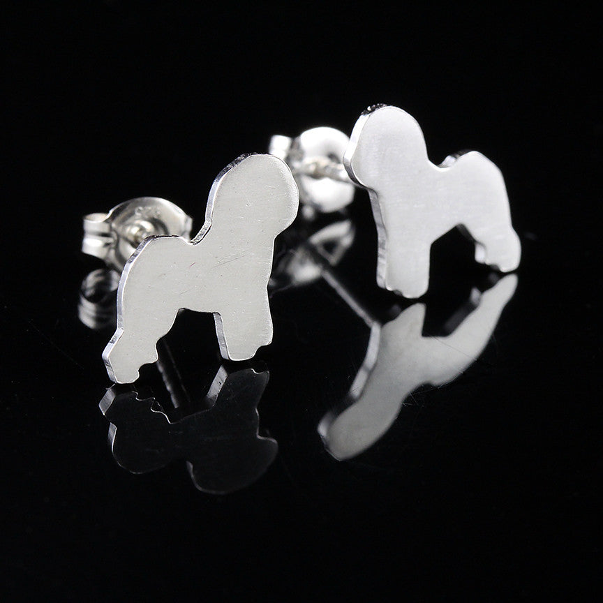 Bichon Frise Studs Creative Dexterity