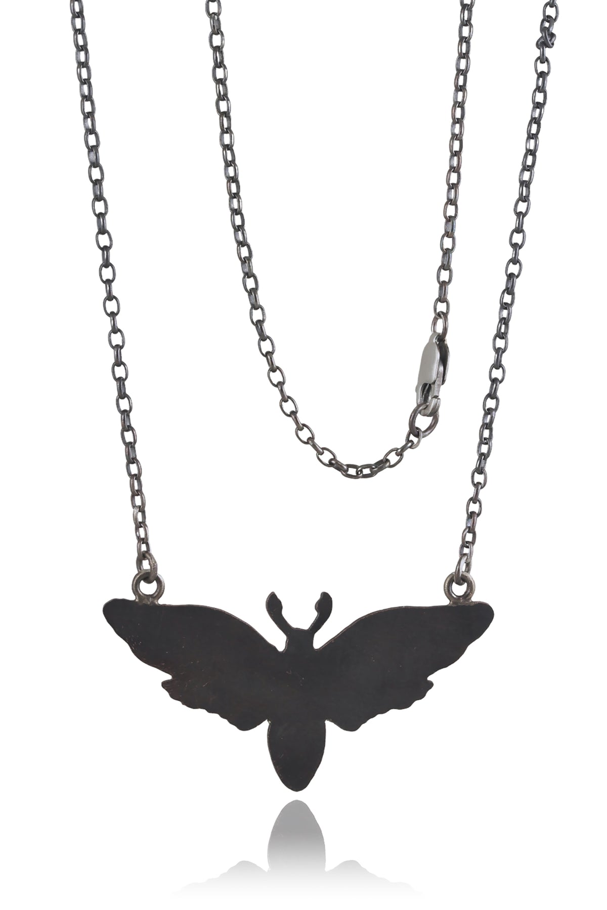 Death's-head Hawkmoth Copper on Cable Chain Creative Dexterity