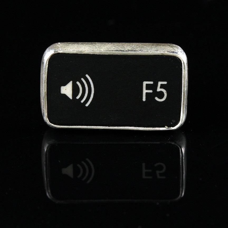 F5 Volume Music Tie Tack/Pin Creative Dexterity