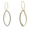 14k Gold and Silver Accent Dangles