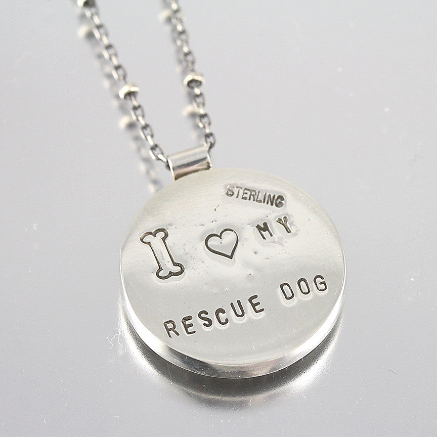 I Love My Rescue Necklace