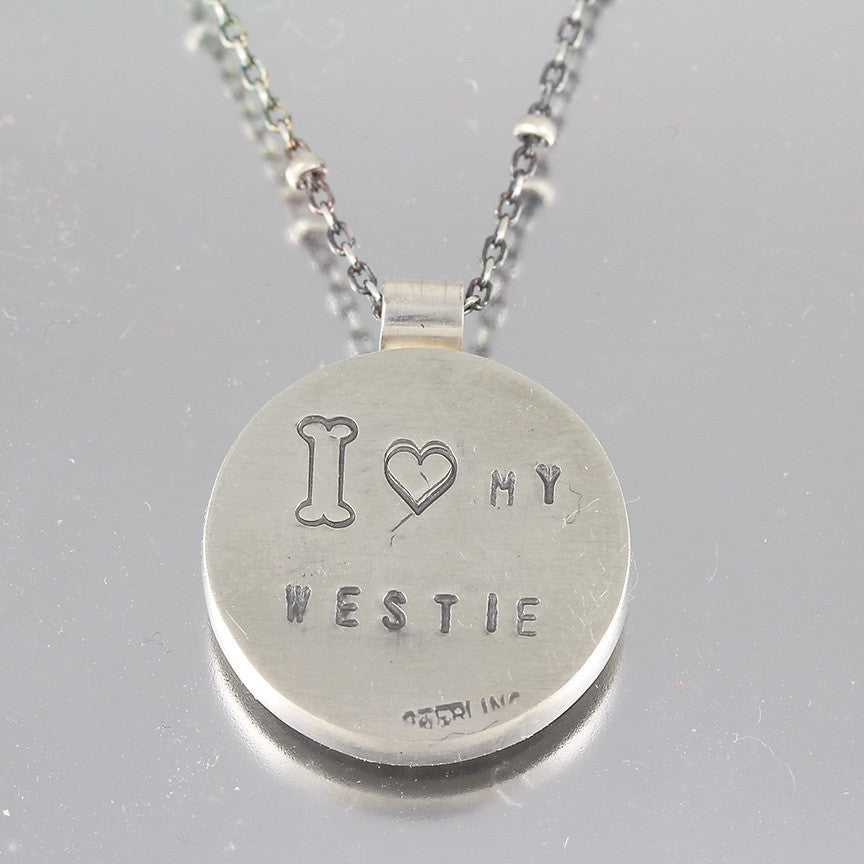 I Love My West Highland Terrier Necklace Creative Dexterity