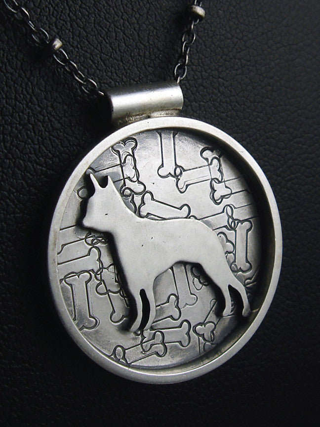I Love My Boston Terrier Necklace Creative Dexterity