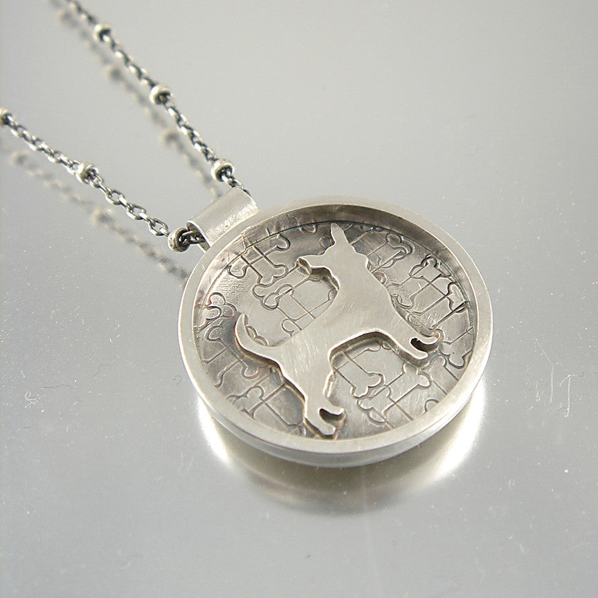 I Love My Chihuahua Necklace Creative Dexterity