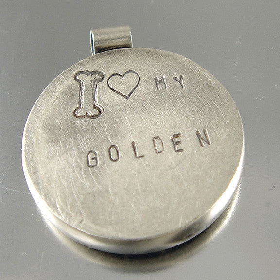 I Love My Golden Necklace Creative Dexterity