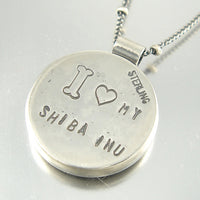 I Love My Shiba Inu Necklace