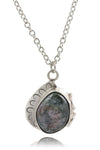 Jasper Necklace with Decorative Setting