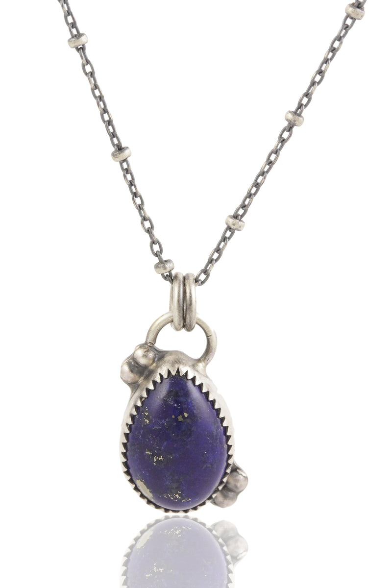 Lapis Lazuli Teardrop Pendant