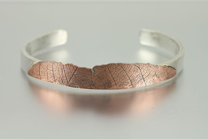 Leaf Pattern Adjustable Bracelet