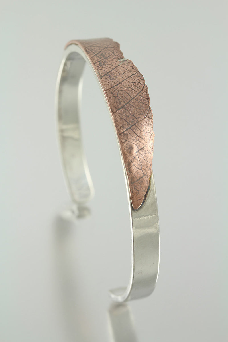 Leaf Pattern Adjustable Bracelet