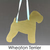 Custom Made to Order Dog Breed Silhouette Ornament