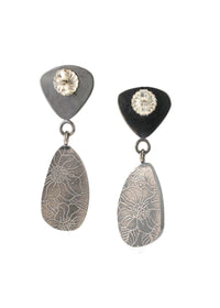 Perched Bird Jasper Studs
